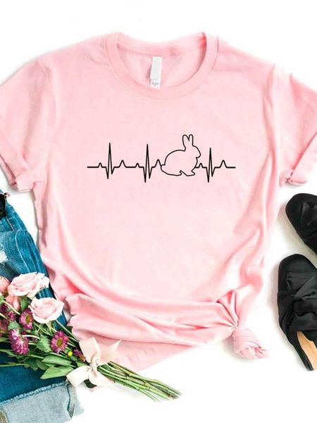 men t shirt bunny rabbit heartbeat print tshirt men short sleeve o neck loose t-shirt ladies causal tee shirt clothes, White;black
men t shirt bunny rabbit heartbeat print tshirt men short sleeve o neck loose t-shirt ladies causal tee shirt clothes, White;black