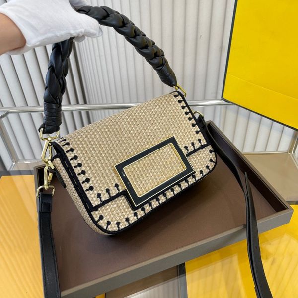new fashion handbag designer bag women's one shoulder bag lafite hastily braided mini baguette bag portable chain bag large capacity ha
new fashion handbag designer bag women's one shoulder bag lafite hastily braided mini baguette bag portable chain bag large capacity ha