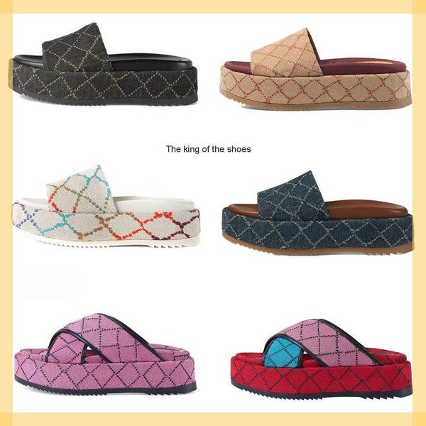 2023 sandals2022 20232023ity slipper 2022 designer slides thick bottom new luxury denim slipper embroidered cotton women fashion thick botto, Black
2023 sandals2022 20232023ity slipper 2022 designer slides thick bottom new luxury denim slipper embroidered cotton women fashion thick botto, Black