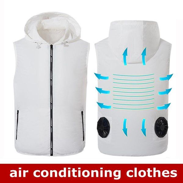 vests women air conditioning clothes fan cooling vest sun protection clothing fishing hunting clothes quick dry skin windbreaker, Black;white
vests women air conditioning clothes fan cooling vest sun protection clothing fishing hunting clothes quick dry skin windbreaker, Black;white