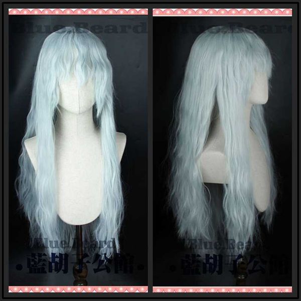 cosplay wigs berserk griffith cosplay wig 70cm silver white mixed blue curly wavy long heat resistant synthetic hair wig j230427, Black
cosplay wigs berserk griffith cosplay wig 70cm silver white mixed blue curly wavy long heat resistant synthetic hair wig j230427, Black