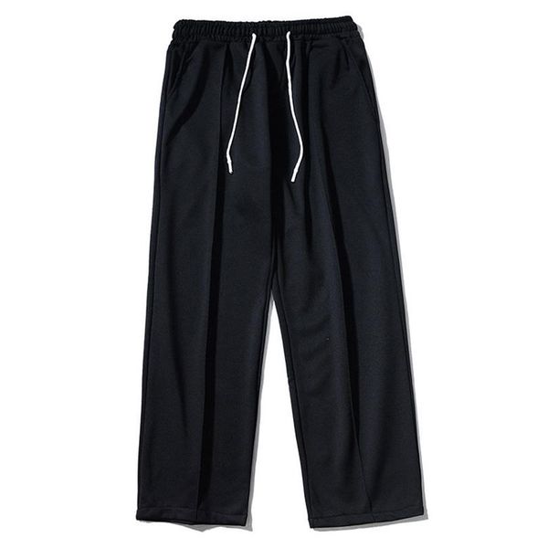 pants vintage solid sweatpant men women wide leg cotton straight joggers male sportswear knit casual trousers quilted clothes spring, Black
pants vintage solid sweatpant men women wide leg cotton straight joggers male sportswear knit casual trousers quilted clothes spring, Black