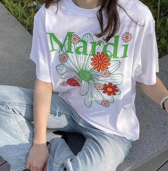 white classic designer t shirt summer short sleeve daisy print mardi women tshirt tee
white classic designer t shirt summer short sleeve daisy print mardi women tshirt tee