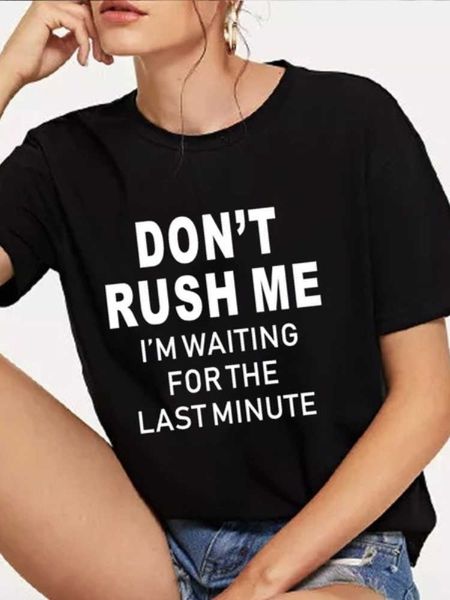 don't rush me letter print yellow t shirt women short sleeve o neck loose tshirt women summer ladies tee shirt camisetas, White
don't rush me letter print yellow t shirt women short sleeve o neck loose tshirt women summer ladies tee shirt camisetas, White