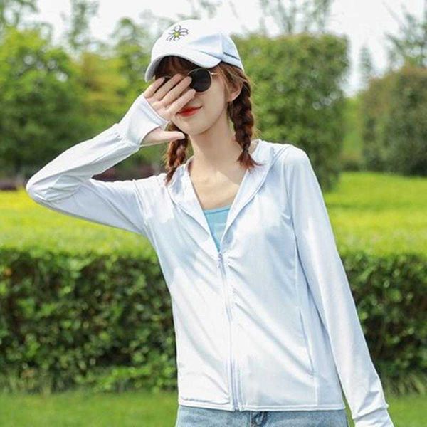 sun protective clothes coat jacket female summer loose ice silk breathable and uv, Black;brown
sun protective clothes coat jacket female summer loose ice silk breathable and uv, Black;brown