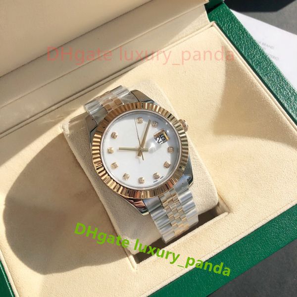 golden couple watch 28/36/41mm automatic mechanical watch stainless steel luminous watch men's watch women's watches sapphire wate, Slivery;brown
golden couple watch 28/36/41mm automatic mechanical watch stainless steel luminous watch men's watch women's watches sapphire wate, Slivery;brown