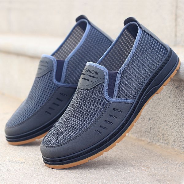 dress shoes summer men casual mesh breathable flats loafers slip on business comfortable work 230503, Black
dress shoes summer men casual mesh breathable flats loafers slip on business comfortable work 230503, Black