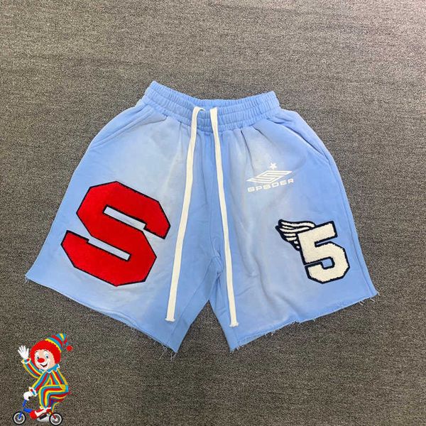 men's shorts sp5der 555555 shorts american high street vintage men's women's couple blue sweatpants embroidery 555555 pants j, White;black
men's shorts sp5der 555555 shorts american high street vintage men's women's couple blue sweatpants embroidery 555555 pants j, White;black