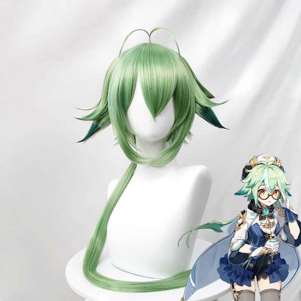 cosplay wigs wig cosplay genshin impact sukrosa dengan telinga 85cm wig sintetis tahan panas anime rambut apel hijau panjang halloween j2304, Black
cosplay wigs wig cosplay genshin impact sukrosa dengan telinga 85cm wig sintetis tahan panas anime rambut apel hijau panjang halloween j2304, Black