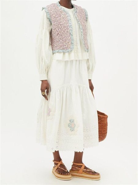 capris women peter pan collar embroidery shirt midi skirt suit 2022 new ladies elastic waist sweet blouse jupes set 2022 summer, Black;white
capris women peter pan collar embroidery shirt midi skirt suit 2022 new ladies elastic waist sweet blouse jupes set 2022 summer, Black;white