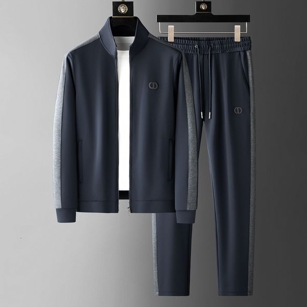 men's tracksuits jsbd simple tone spring and autumn men's casual silky anti wrinkle four elastic stand-up collar hoodie suit sport, Gray
men's tracksuits jsbd simple tone spring and autumn men's casual silky anti wrinkle four elastic stand-up collar hoodie suit sport, Gray