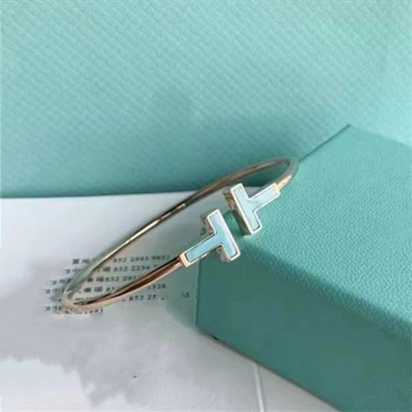 t1 double-t open bracelet multiple multi-color gold silver rose gold bracelet fashion temperament versatile diamond solar term gift 925 silv, White
t1 double-t open bracelet multiple multi-color gold silver rose gold bracelet fashion temperament versatile diamond solar term gift 925 silv, White