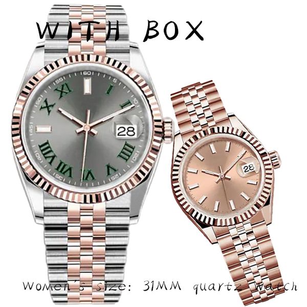 women's watch design watch women's quartz rose gold size 31mm stainless steel sapphire glass waterproof montres pour days women�, Slivery;brown
women's watch design watch women's quartz rose gold size 31mm stainless steel sapphire glass waterproof montres pour days women�, Slivery;brown