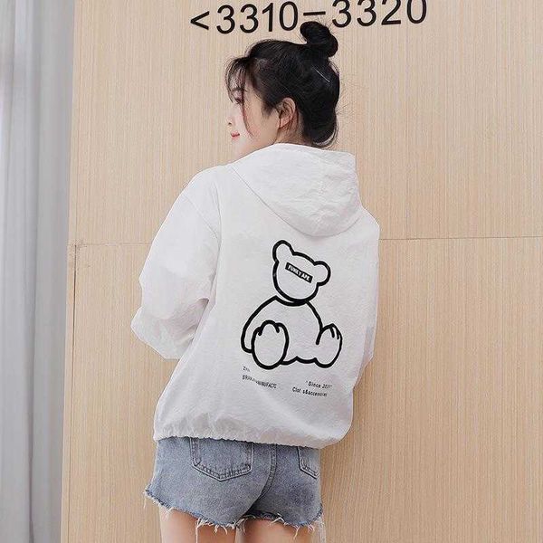 womens summer korean style short jacket loose sunscreen clothes student back, Black;brown
womens summer korean style short jacket loose sunscreen clothes student back, Black;brown