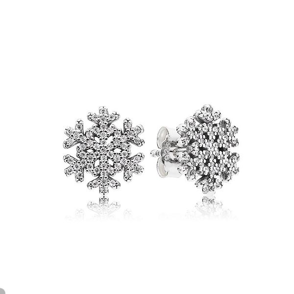 sparkling snowflake stud earring for pandora 925 sterling silver wedding party jewelry for women sisters gift crystal diamond luxury earring, Golden;silver
sparkling snowflake stud earring for pandora 925 sterling silver wedding party jewelry for women sisters gift crystal diamond luxury earring, Golden;silver