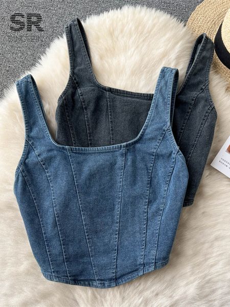 camisoles tanks singreiny denim design women summer camisole square neck zipper retro high street fashion ladies y2k korean tank 230503, Black;white
camisoles tanks singreiny denim design women summer camisole square neck zipper retro high street fashion ladies y2k korean tank 230503, Black;white