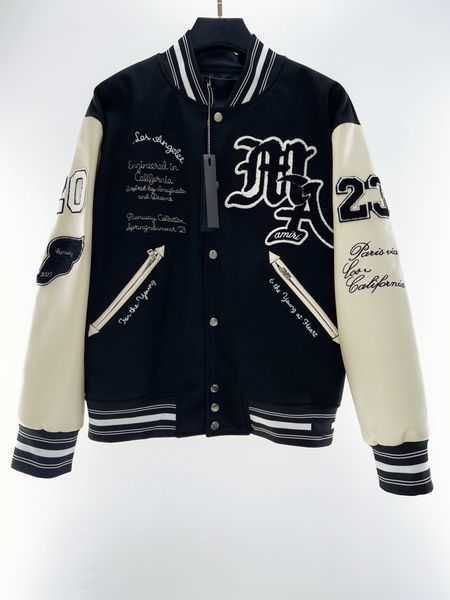cotton designer jackets bomber mens windbreaker varsity mens baseball hip hop harajuku letter patchwork leather tianma embroidery streetwear, Black;brown
cotton designer jackets bomber mens windbreaker varsity mens baseball hip hop harajuku letter patchwork leather tianma embroidery streetwear, Black;brown