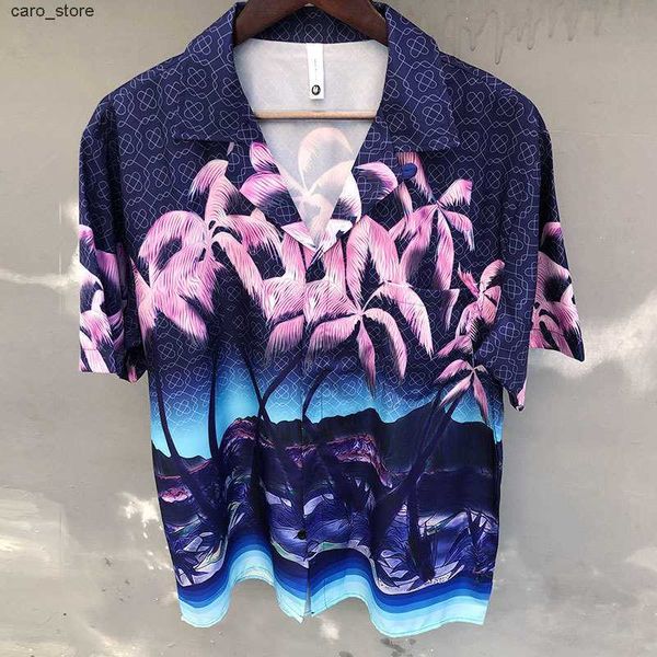 men's casual shirts 2023 summer men hawaiian shirts streetwear beach shirt vintage coconut palm print patchwork print hip hop casual ho, White;black
men's casual shirts 2023 summer men hawaiian shirts streetwear beach shirt vintage coconut palm print patchwork print hip hop casual ho, White;black
