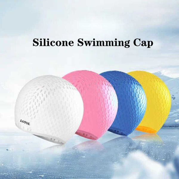 swimming caps women silicon swimming cap adults waterproof large men swimming pool hat long hair ear protect flexible summer diving caps j23
swimming caps women silicon swimming cap adults waterproof large men swimming pool hat long hair ear protect flexible summer diving caps j23
