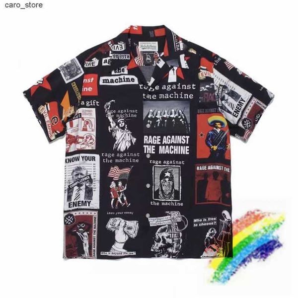 men's casual shirts new wacko maria shirt men women hawaiian 2023ss summer style black white shirts tee j230502, White;black
men's casual shirts new wacko maria shirt men women hawaiian 2023ss summer style black white shirts tee j230502, White;black