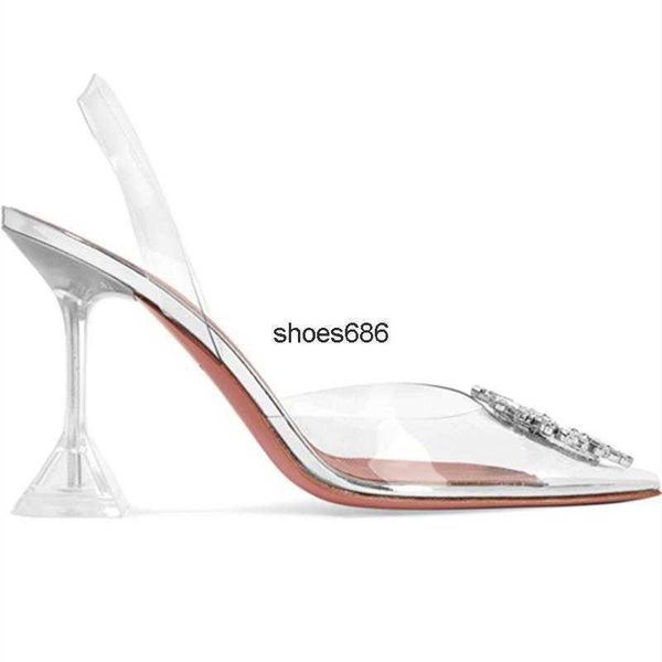 water diamond sandals shoes women's 2023 spring/summer amina muaddi transparent pointed cup heel high heel women's shoes, Black
water diamond sandals shoes women's 2023 spring/summer amina muaddi transparent pointed cup heel high heel women's shoes, Black