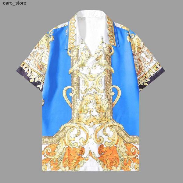 men's casual shirts summer shirt men hawaiian shirts streetwear gold baroque pattern print beach shirt hip hop casual tropical holiday, White;black
men's casual shirts summer shirt men hawaiian shirts streetwear gold baroque pattern print beach shirt hip hop casual tropical holiday, White;black