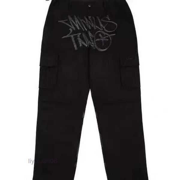 men's pants 22ss cargo minus two harajuku casual loose punk rock straight wide leg trouser streetwear y2k pant retro street trend overa, Black
men's pants 22ss cargo minus two harajuku casual loose punk rock straight wide leg trouser streetwear y2k pant retro street trend overa, Black