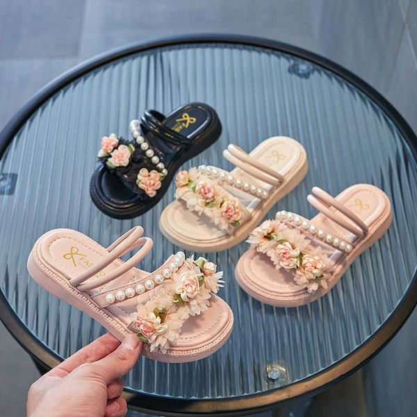 sandals girls sandals summer new fashion cute sweet flower pearl children's slippers dent soft flats slippers h823 aa230502, Black;red
sandals girls sandals summer new fashion cute sweet flower pearl children's slippers dent soft flats slippers h823 aa230502, Black;red