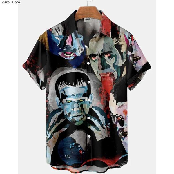 men's casual shirts horror movie hannibal characters hawaiian men's shirts 2023 designer casual streetwear party performance 3d, White;black
men's casual shirts horror movie hannibal characters hawaiian men's shirts 2023 designer casual streetwear party performance 3d, White;black