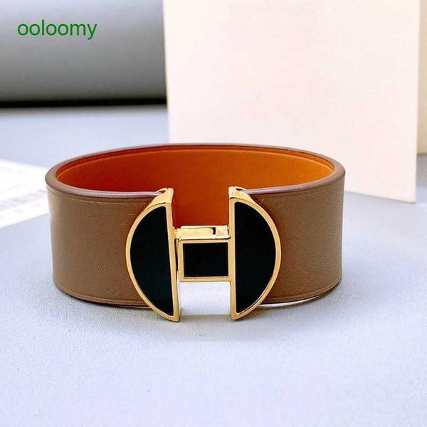 hemres designer bracelet layer cowhide h-buckle bracelet leather for women korean genuine punk with high-end quality mjsw, Black
hemres designer bracelet layer cowhide h-buckle bracelet leather for women korean genuine punk with high-end quality mjsw, Black