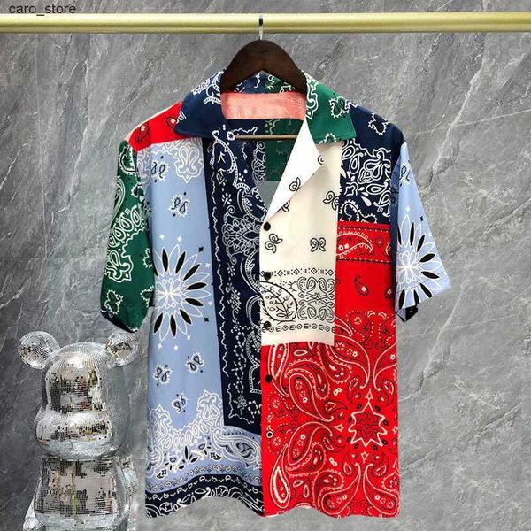 men's casual shirts vintage ethnic cashew flower patchwork print men hawaiian shirts streetwear summer beach shirt hip hop casual holid, White;black
men's casual shirts vintage ethnic cashew flower patchwork print men hawaiian shirts streetwear summer beach shirt hip hop casual holid, White;black
