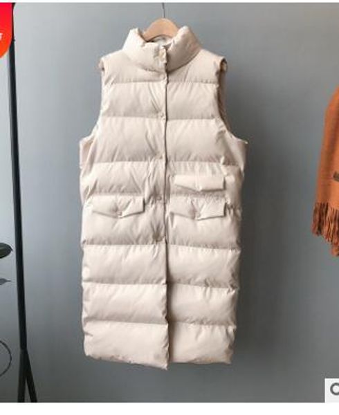 leather 1pcs/lot autumn winter cotton liner vest women ladies casual waistcoat female sleeveless long vest, Black
leather 1pcs/lot autumn winter cotton liner vest women ladies casual waistcoat female sleeveless long vest, Black
