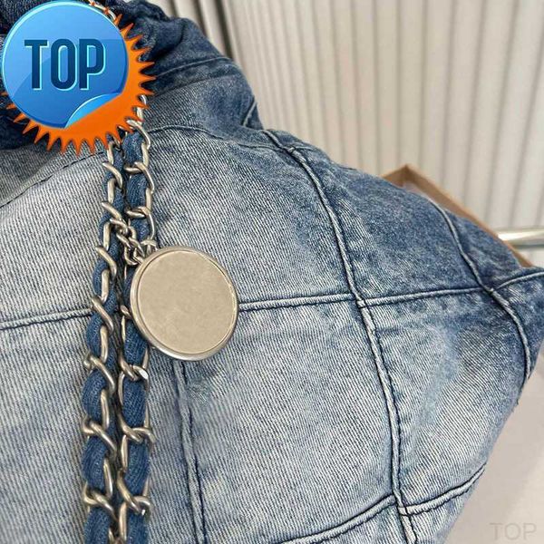 channel 22 denim grand shopping bag tote travel designer woman sling body most expensive handbag with silver
channel 22 denim grand shopping bag tote travel designer woman sling body most expensive handbag with silver