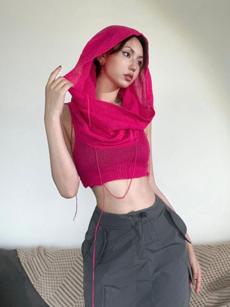 t-shirt y2k aesthetic slim tank women harajuku crop camisetas hooded vest backless sleeveless knitted graphic solid grunge, White
t-shirt y2k aesthetic slim tank women harajuku crop camisetas hooded vest backless sleeveless knitted graphic solid grunge, White