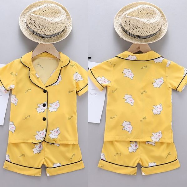 pajamas kids pajamas sets girls cartoon pig pattern night suit children cartoon sleepwear yellow pyjamas kids cotton nightwear 7 230503, Blue;red
pajamas kids pajamas sets girls cartoon pig pattern night suit children cartoon sleepwear yellow pyjamas kids cotton nightwear 7 230503, Blue;red