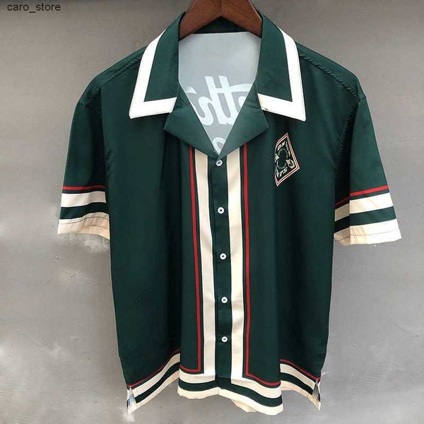 men's casual shirts short sleeve contrasting color retroletter print shirt casual men greenshirt streetwear camisa masculina shirt moda, White;black
men's casual shirts short sleeve contrasting color retroletter print shirt casual men greenshirt streetwear camisa masculina shirt moda, White;black