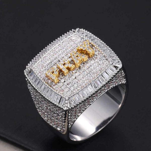 iced out hip hop jewelry luxury personalized custom 925 sterling silver vvs moissanite diamond letter hip hop ring for men
iced out hip hop jewelry luxury personalized custom 925 sterling silver vvs moissanite diamond letter hip hop ring for men