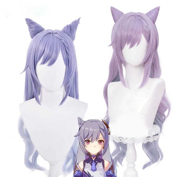 cosplay wigs genshin impact wig keqing cosplay purple long curly ponytails ears horns pigtails heat resistant cosplay wigs wig cap j230427, Black
cosplay wigs genshin impact wig keqing cosplay purple long curly ponytails ears horns pigtails heat resistant cosplay wigs wig cap j230427, Black