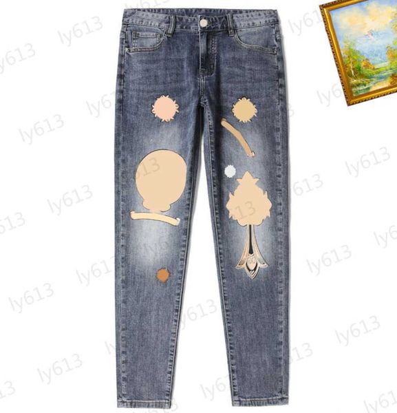 designer mens jeans spring summer dark blue fashion casual luxury slim fit elastic pattern printed feet denim pants male street trousers clo
designer mens jeans spring summer dark blue fashion casual luxury slim fit elastic pattern printed feet denim pants male street trousers clo