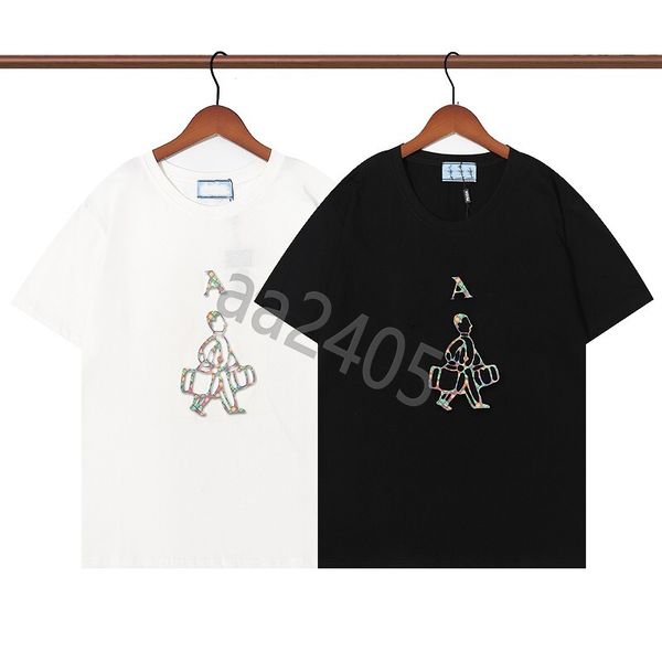 2023 new mens womens designer t shirts printed fashion man t-shirt cotton casual prades tees short sleeve luxury hip hop streetwear tshirts, White;black
2023 new mens womens designer t shirts printed fashion man t-shirt cotton casual prades tees short sleeve luxury hip hop streetwear tshirts, White;black