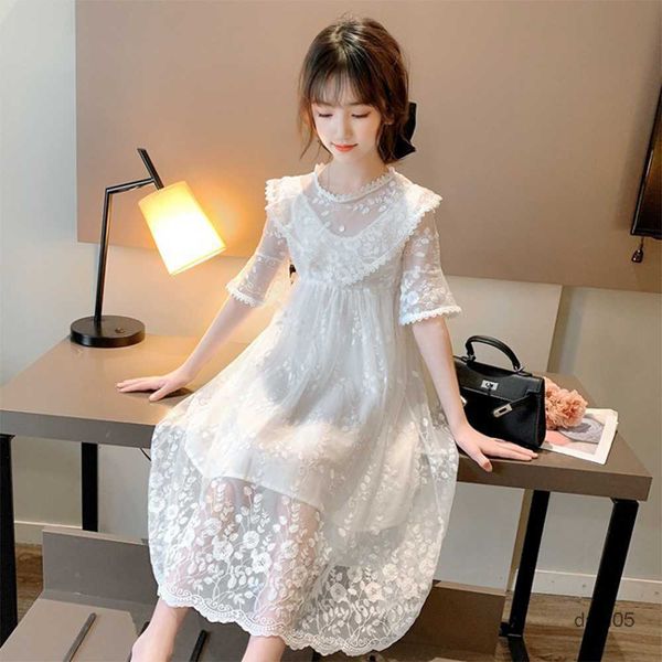 girl's dresses kids dresses teenage ruffles neck floral embroidery white flare sleeve lace mesh princess long dress teens girls clothes, Red;yellow
girl's dresses kids dresses teenage ruffles neck floral embroidery white flare sleeve lace mesh princess long dress teens girls clothes, Red;yellow