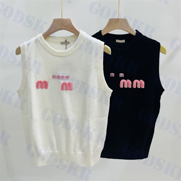 pink letter tank womens tees embroidered logo t shirt summer new knitted tanks clothing, White
pink letter tank womens tees embroidered logo t shirt summer new knitted tanks clothing, White