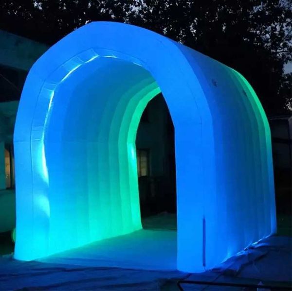 4m customized tent stunning outdoor promotional led light inflatable tunnel tent air sport entry for wedding party event entrance with blowe
4m customized tent stunning outdoor promotional led light inflatable tunnel tent air sport entry for wedding party event entrance with blowe