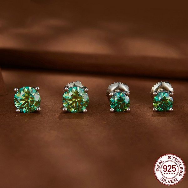 diamond passed test 925 sterling silver 0.5ct 1ct clear and green moissanite studs earrings for men women nice gift jewelry, Golden;silver
diamond passed test 925 sterling silver 0.5ct 1ct clear and green moissanite studs earrings for men women nice gift jewelry, Golden;silver