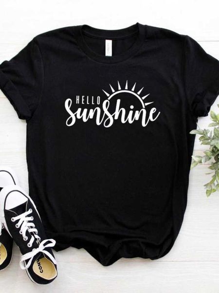men t shirt hello sunshine print tshirt men short sleeve o neck loose t-shirt ladies causal tee shirt clothes, White;black
men t shirt hello sunshine print tshirt men short sleeve o neck loose t-shirt ladies causal tee shirt clothes, White;black