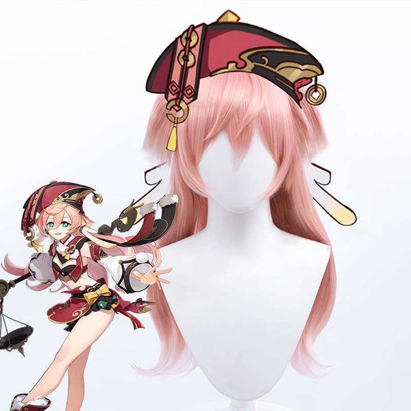 cosplay wigs wig cosplay yanfei fake hair genshin impact wig pink woman wig halloween party liyue j230427, Black
cosplay wigs wig cosplay yanfei fake hair genshin impact wig pink woman wig halloween party liyue j230427, Black