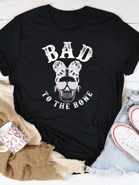 bad to the bone skull head print men t shirt short sleeve o neck loose men tshirt ladies tee shirt camisetas, White;black
bad to the bone skull head print men t shirt short sleeve o neck loose men tshirt ladies tee shirt camisetas, White;black