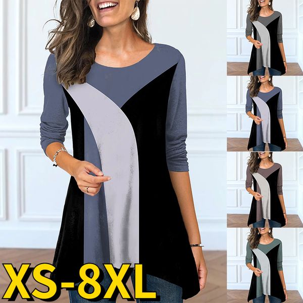 women's t-shirt oversized round neck t-shirt casual pullover 3d printing long sleeve women's fashion clothing simple style spring, White
women's t-shirt oversized round neck t-shirt casual pullover 3d printing long sleeve women's fashion clothing simple style spring, White
