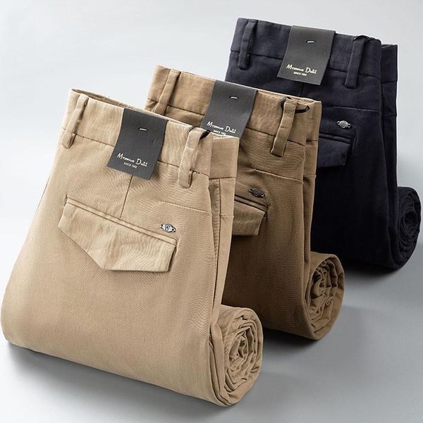 pants spring casual pants trousers men 100% cotton slim straight pants fashion brand solid color business trousers plus size summer, Black
pants spring casual pants trousers men 100% cotton slim straight pants fashion brand solid color business trousers plus size summer, Black