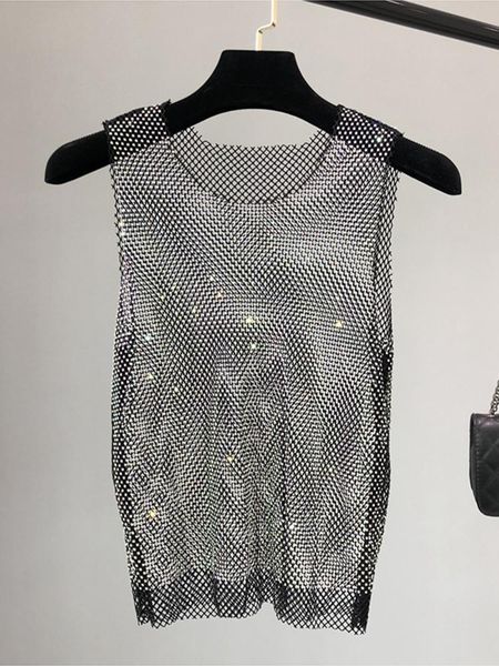 tanks crystal beading shiny tanks party club hollow out diamonds stamping camis winky sleeveless vest, Black;white
tanks crystal beading shiny tanks party club hollow out diamonds stamping camis winky sleeveless vest, Black;white